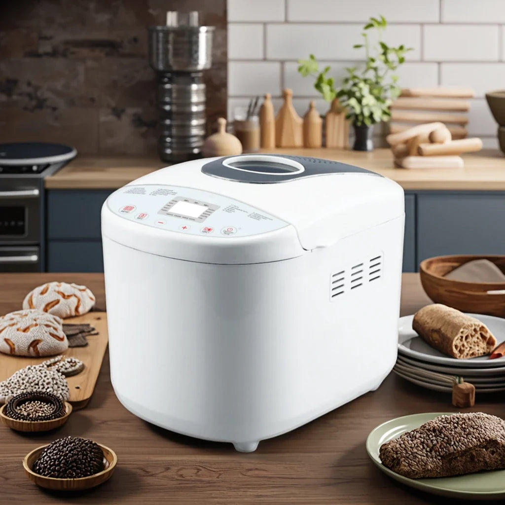 950W Fully Automatic Bread Machine – 2 lb Multi-Function