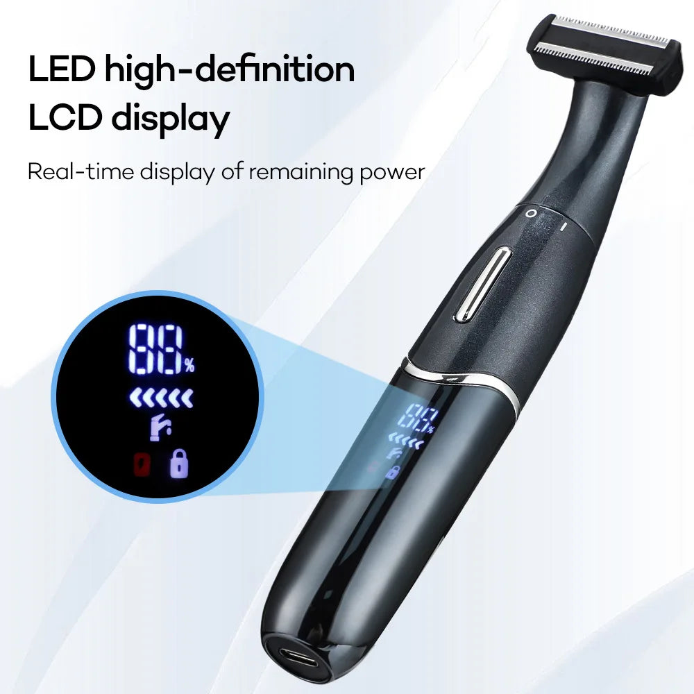 DUTRIEUX 4-in-1 Electric Trimmer – Waterproof USB Shaver