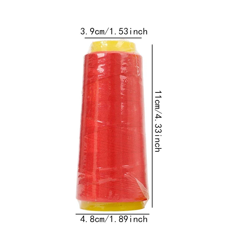 1000 Yards 402 Polyester Serger Thread – Bulk Overlock Cone Spool