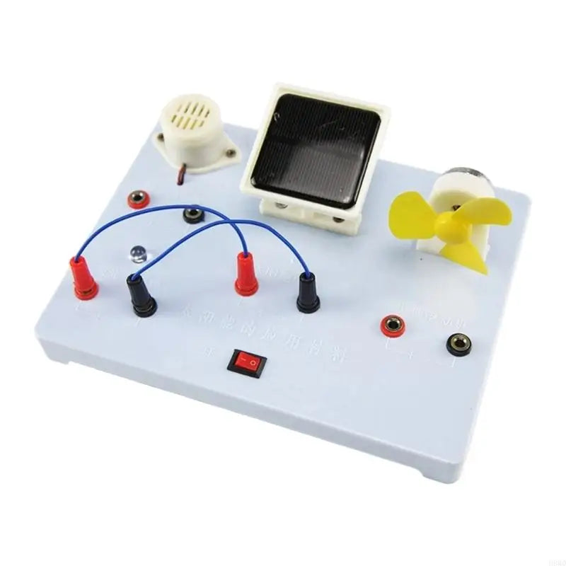 Solar Energy Teaching Board – Circuit Kit with Lamp, Buzzer & Motor