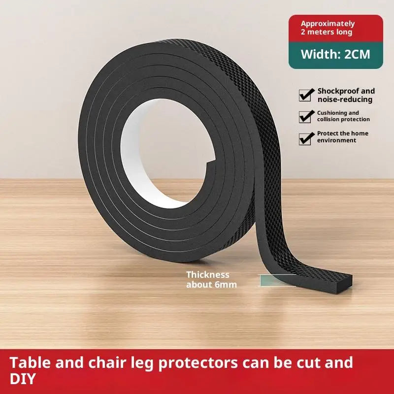 Non-Slip Self-Adhesive Rubber Furniture Pads – Floor Protectors