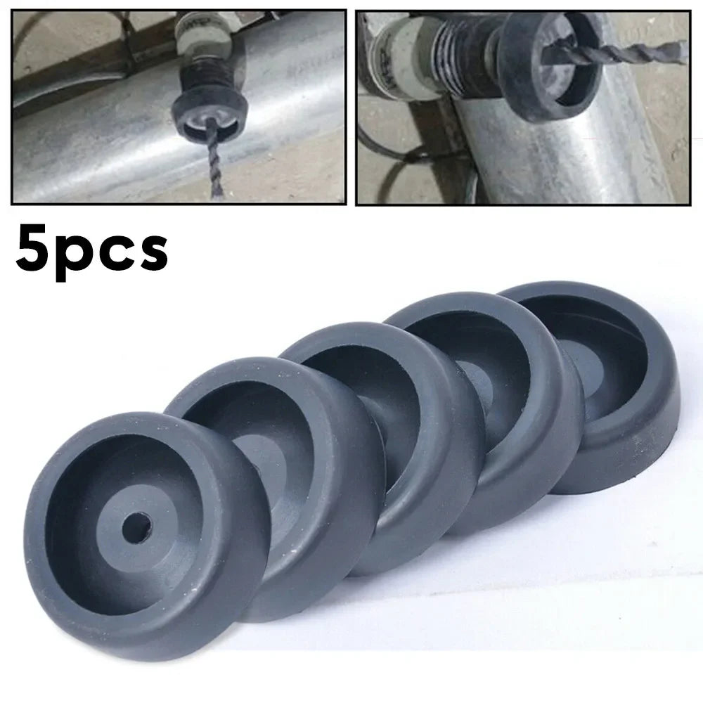 5-Pack Silicone Drill Dust Collector Cover | Power Tool Accessory