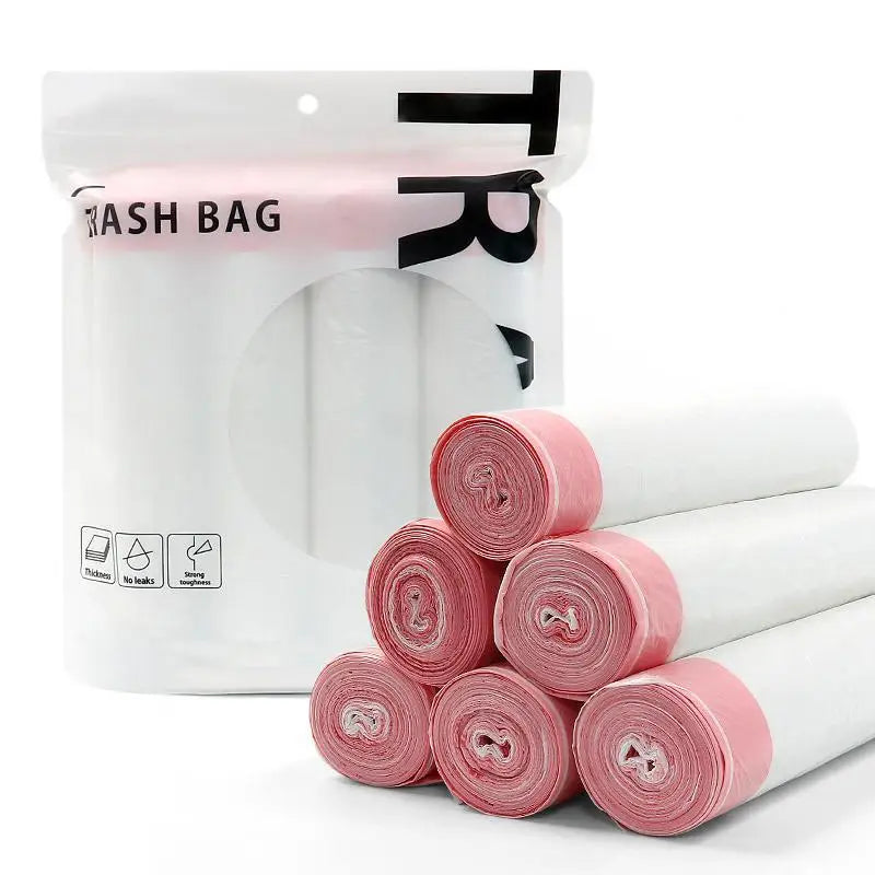 Heavy Duty Drawstring Trash Bags – Waterproof Garbage Can Liners