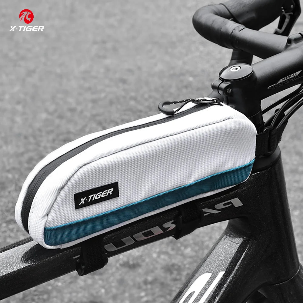 X-Tiger Waterproof Bike Front Tube Bag | MTB & Road Frame Bag