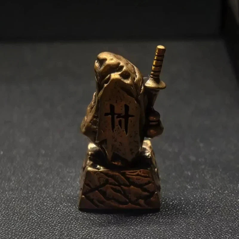 Where Winds Meet Metal Keycaps – Martial Arts Desktop Ornament