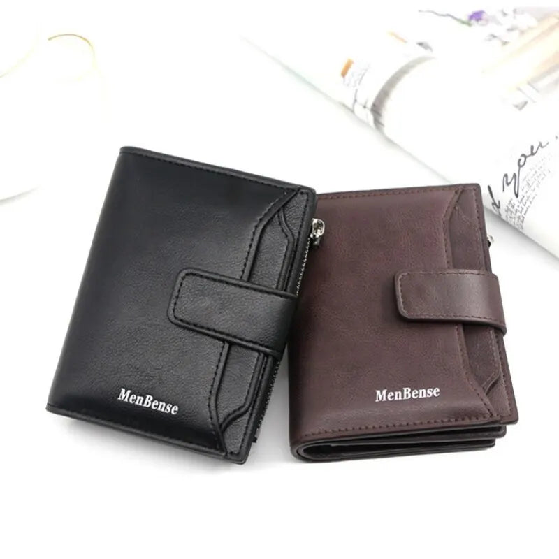 Vertical PU Leather Bifold Wallet Card Holder | Nixie