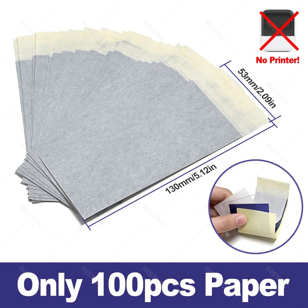 Mini Thermal Tattoo Stencil Printer – Inkless, Portable, 2-Inch