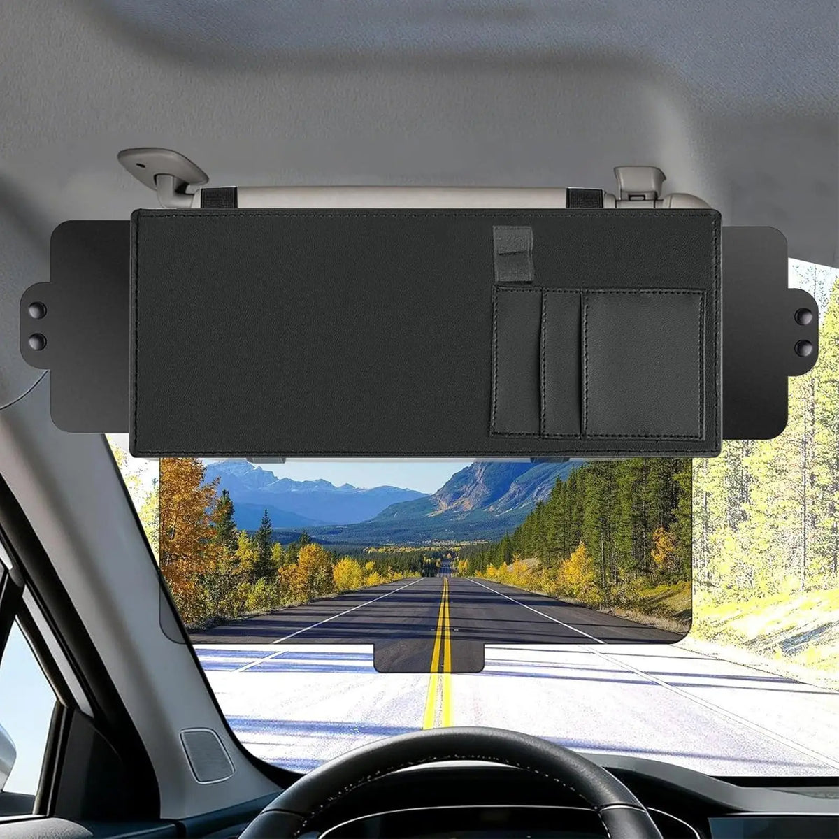 Universal Car Sun Visor Extender – Anti-Glare UV Shield