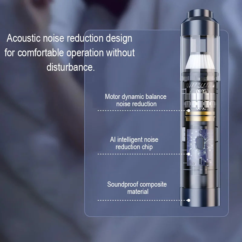Portable Wireless Handheld Vacuum – Car & Home Mini Cleaner