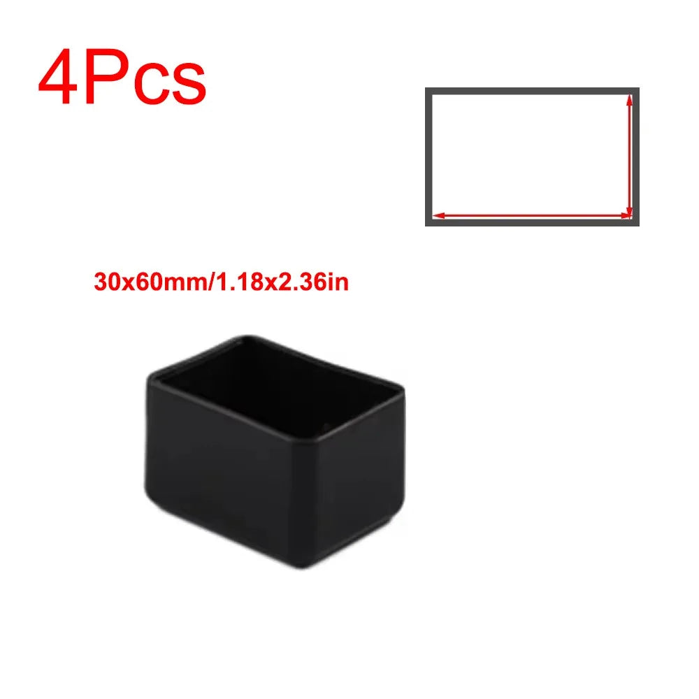 Non-Slip Chair Leg Caps – Furniture Floor Protectors 4 Pack