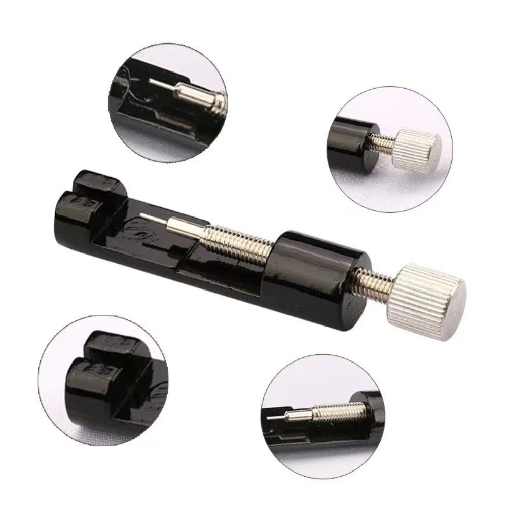 Watch Band Link Remover Kit – Adjustable Steel Tool + 3 Pins