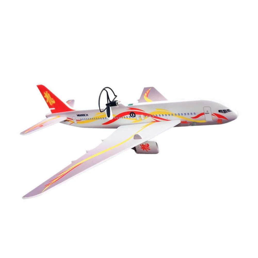 C919 Electric Foam Glider Plane Model – USB Rechargeable Toy