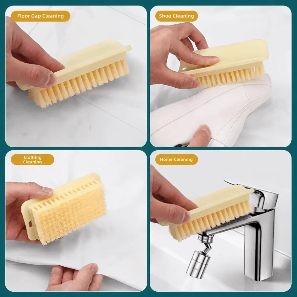 Soft Bristle Laundry Scrub Brush – Multi-Purpose Cleaning