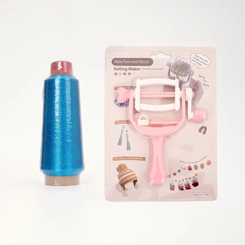 Embroidery Thread Fringe Maker Set – Tassel & Pompom Tool