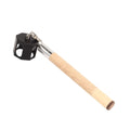 2-in-1 Pool Cue Chalk Holder & Tip Pricker – Wood & Metal