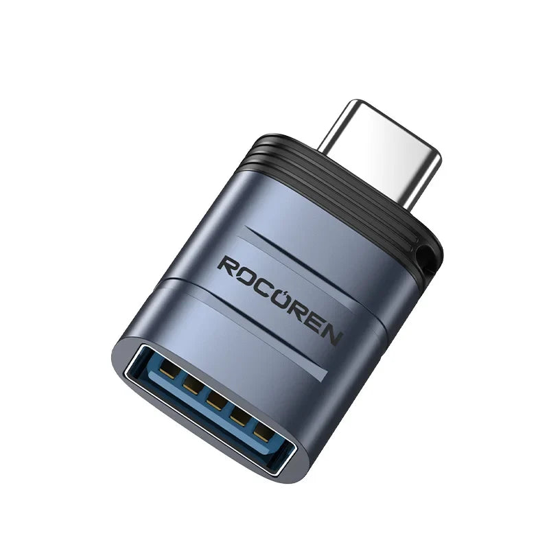 Rocoren USB-C to USB-A OTG Adapter USB 3.2 5Gbps Converter