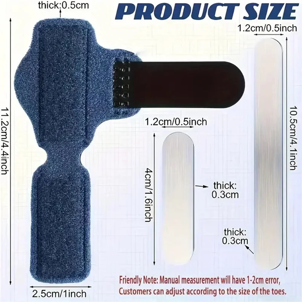 Toe Splint Straightener – Hammer Toe Brace & Support Wrap