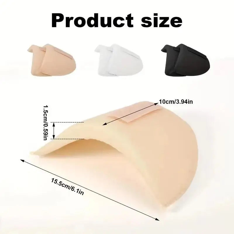 Soft Sponge Shoulder Pads – Non-Slip & Invisible Fit