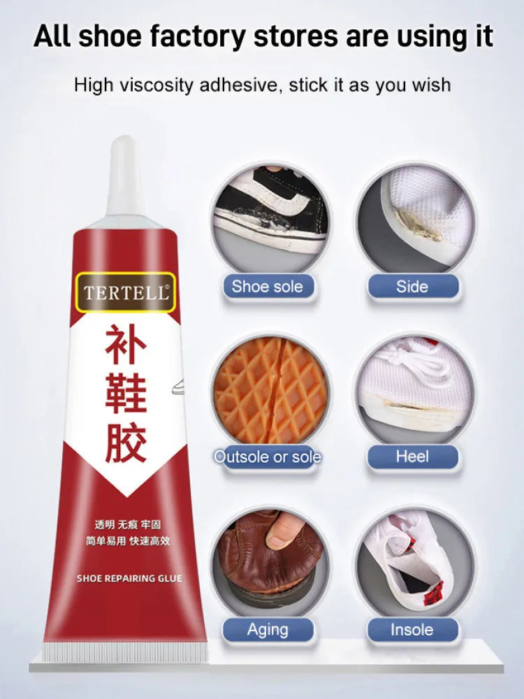 Transparent Flexible Shoe Glue – Waterproof Resin Adhesive
