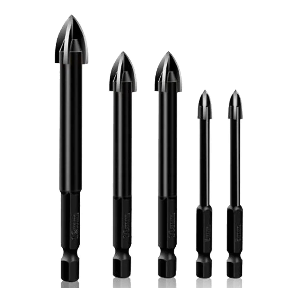 DAZZLEEX Carbide Triangle Drill Bit – Tile Glass Ceramic Concrete