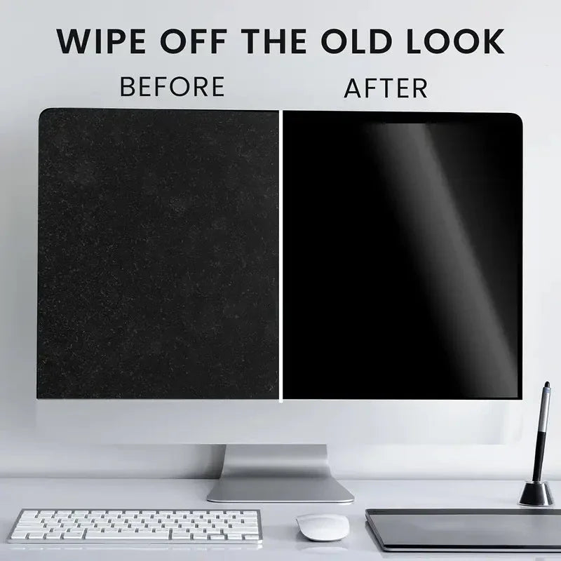 Screen Cleaner Kit – Spray & Microfiber Cloth for All Screens