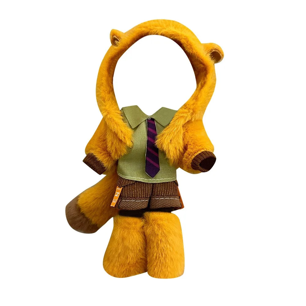 OB11 Doll Hooded Cloak Set – Rabbit & Bear Ears | 1/6 Scale