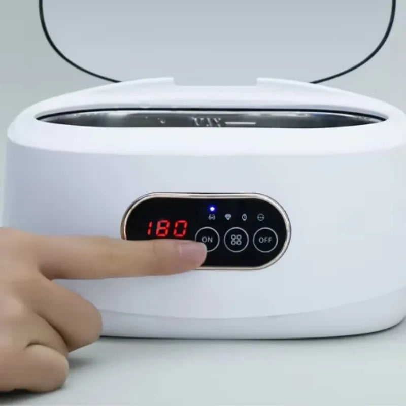 Ultrasonic Cleaner 660ml Stainless Steel Digital Timer ZX-810