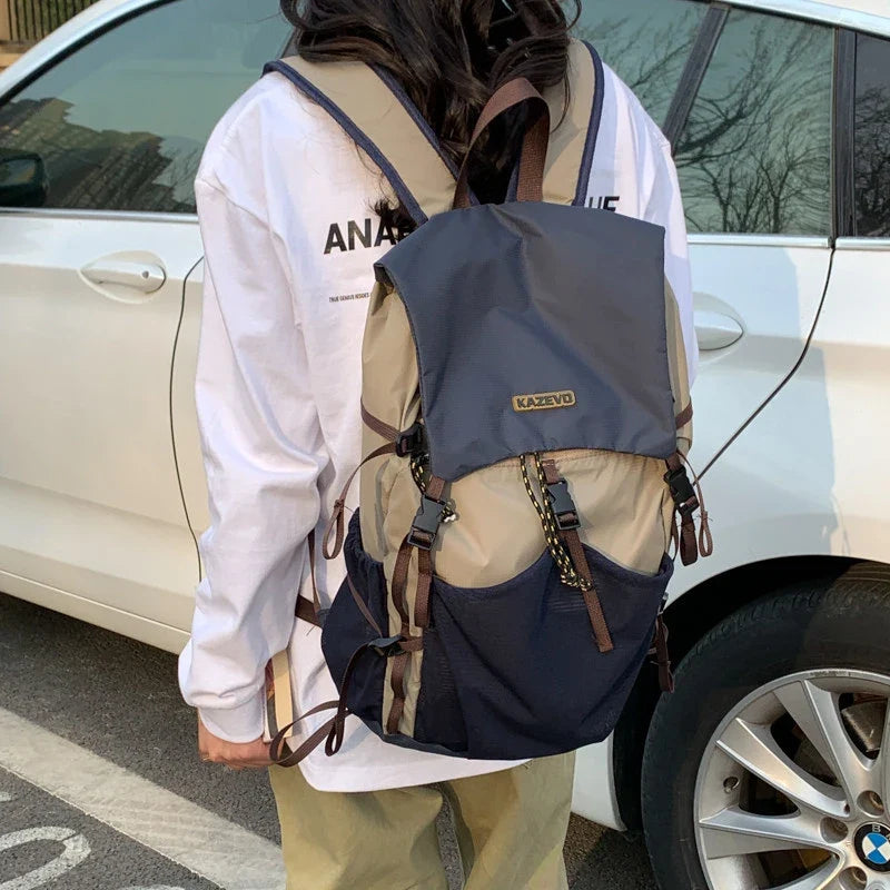 Nixie 20-35L Color-Block Hiking Backpack – Lightweight