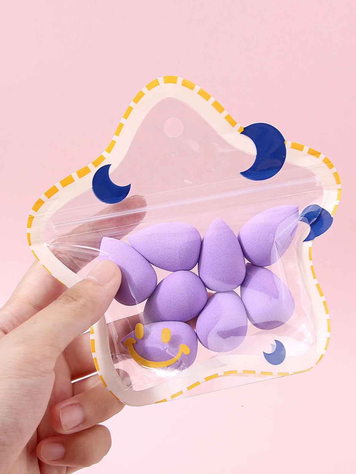 8-Piece Mini Makeup Sponge Set – Blush, Contour & Foundation