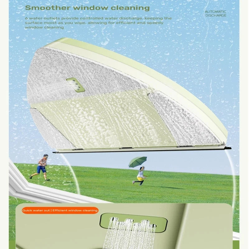 Double-Sided Magnetic Window Cleaner | Multi-Thickness Glass