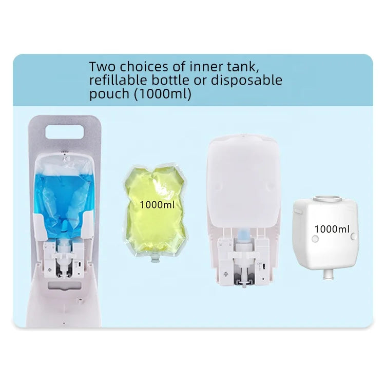 Automatic Sensor Soap Dispenser – 500ml/1000ml Wall Mount