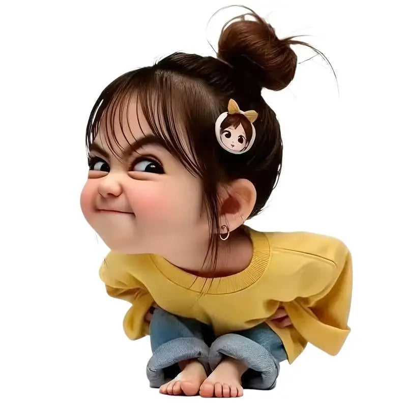 Sassy Girl PVC Vinyl Sticker – Car, Laptop & Helmet Decal