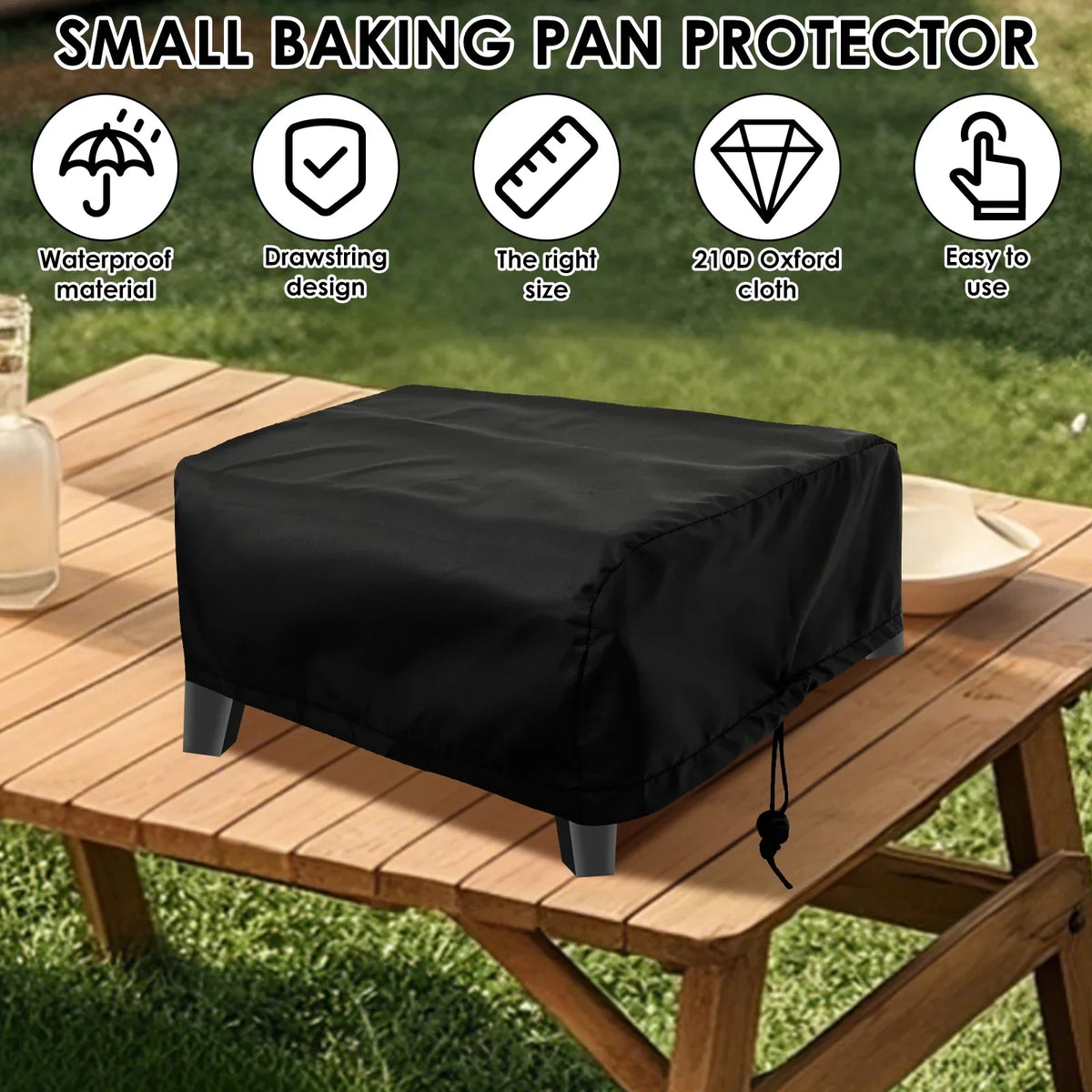 Waterproof Pizza Oven & BBQ Grill Cover | Oxford Cloth