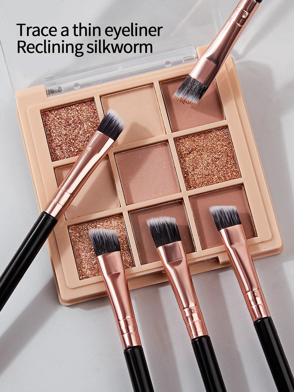 Ultra-Fine Eyeliner & Eyebrow Brush Set – 6 to 30 Pcs