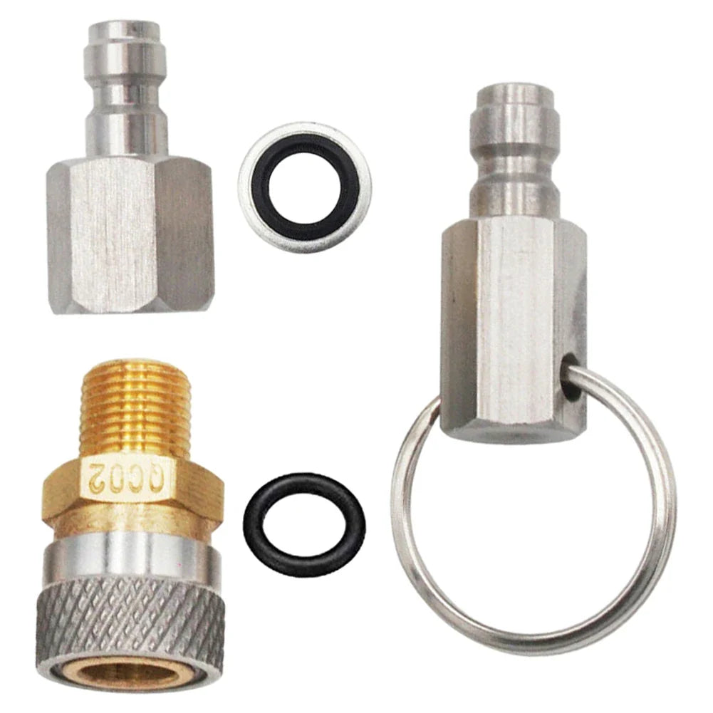 1/8 BSP Quick Connect Air Coupler Adapter Set – 3 Piece