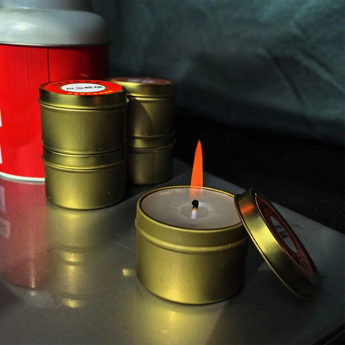 10-Pack Flameless Windproof Emergency Survival Candles