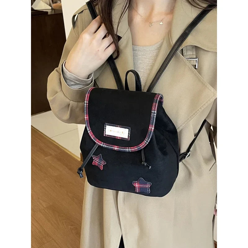 Nixie Vintage Chic College Style Backpack for Women