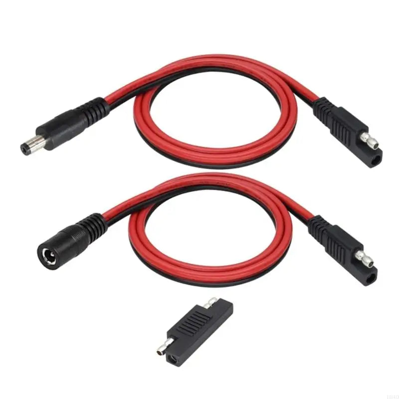 SAE to DC 5.5x2.1mm Power Adapter Cable Set | 14AWG 60cm
