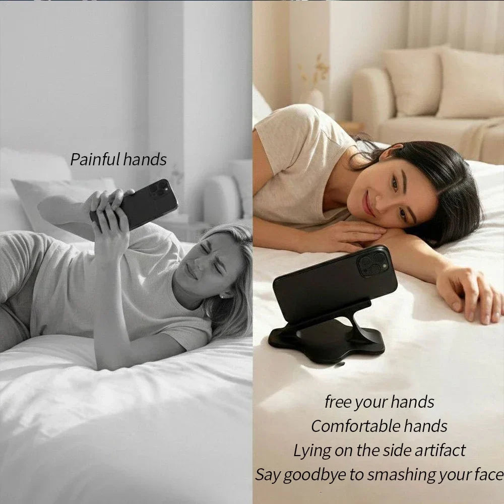 Lazy Bed Phone Stand – Ergonomic Hands-Free Side Lying Holder