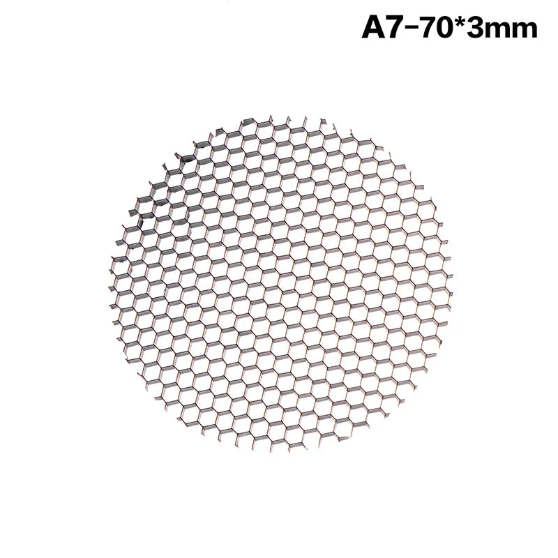 LED Honeycomb Grid Anti-Glare Light Shade Cover 8cm | Nixie