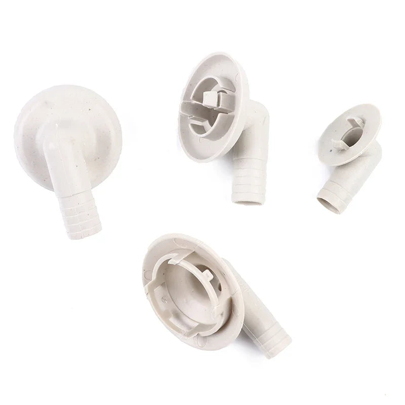 AC Drain Hose Connector Elbow Fitting with Rubber Ring for Gree Kelon