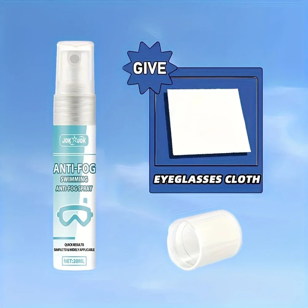 Nano Anti-Fog Spray for Goggles & Glasses – 100ml