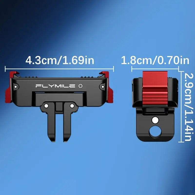 360° Quick Release Rotating Mount Base for DJI Action 6