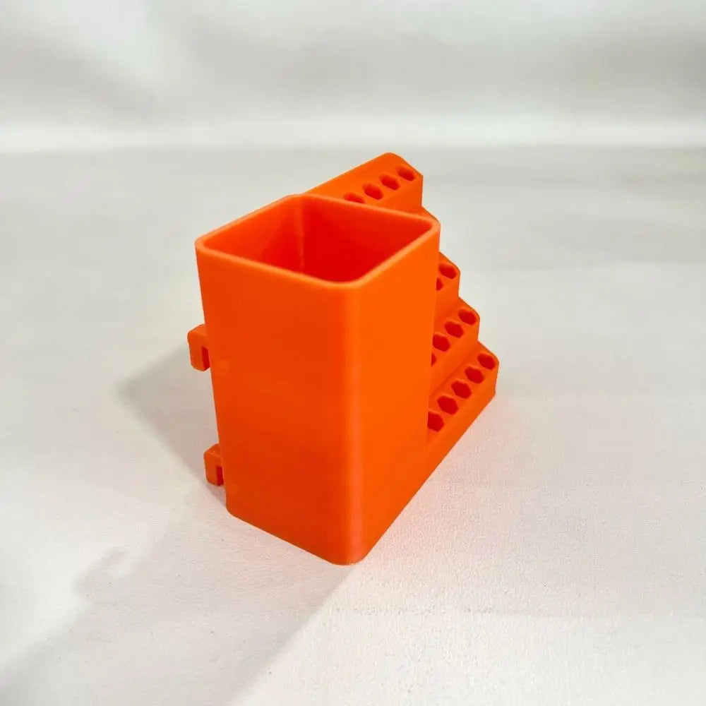 Screwdriver Bit Organizer Rack – 20 to 100 Hole Plastic Holder