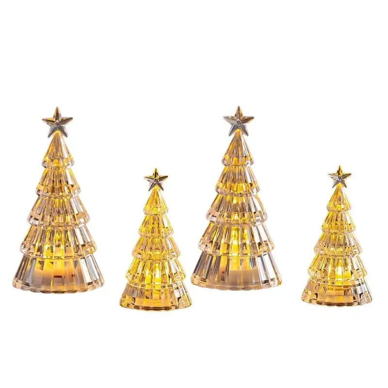 Mini LED Luminous Christmas Tree Ornament | Tabletop Xmas Decor