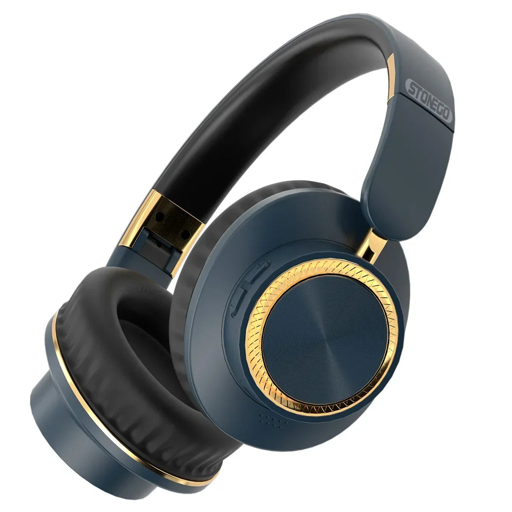 STONEGO H8 Wireless Bluetooth Over-Ear Headphones | HiFi Bass