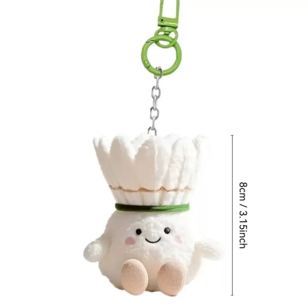 Sports Ball Plush Toy Pendant – Smiling Face Keychain Doll Gift