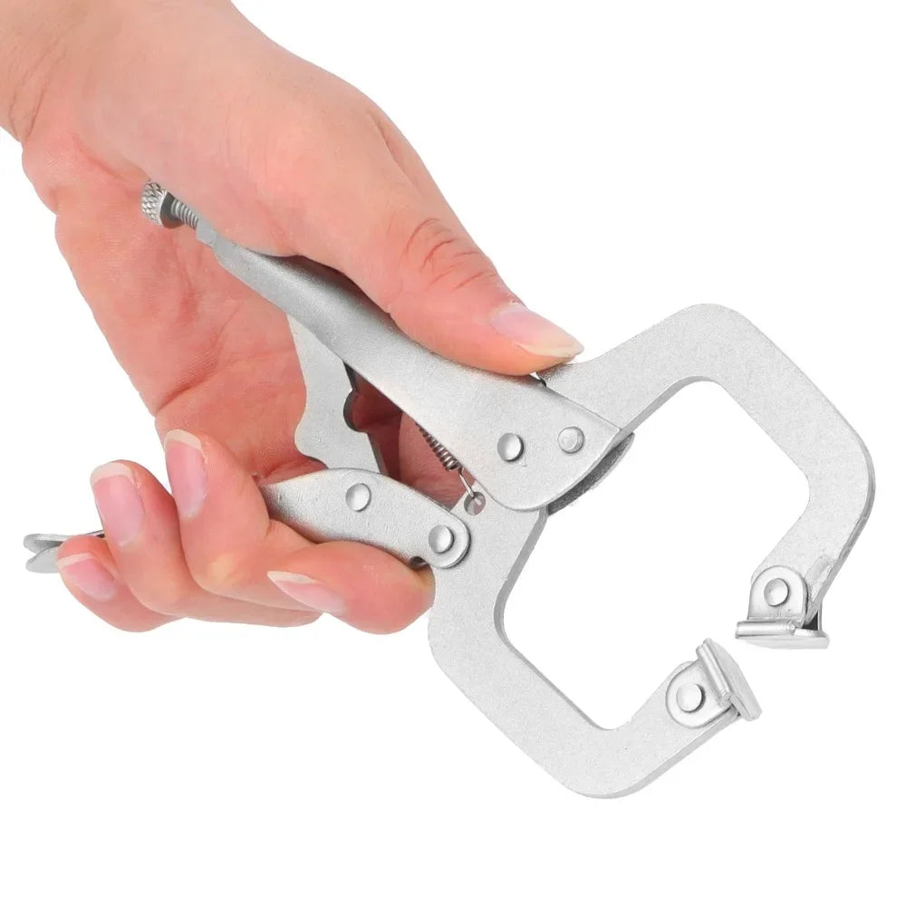 Square Jaw Locking Pliers – Heavy Duty Adjustable Clamp Tool