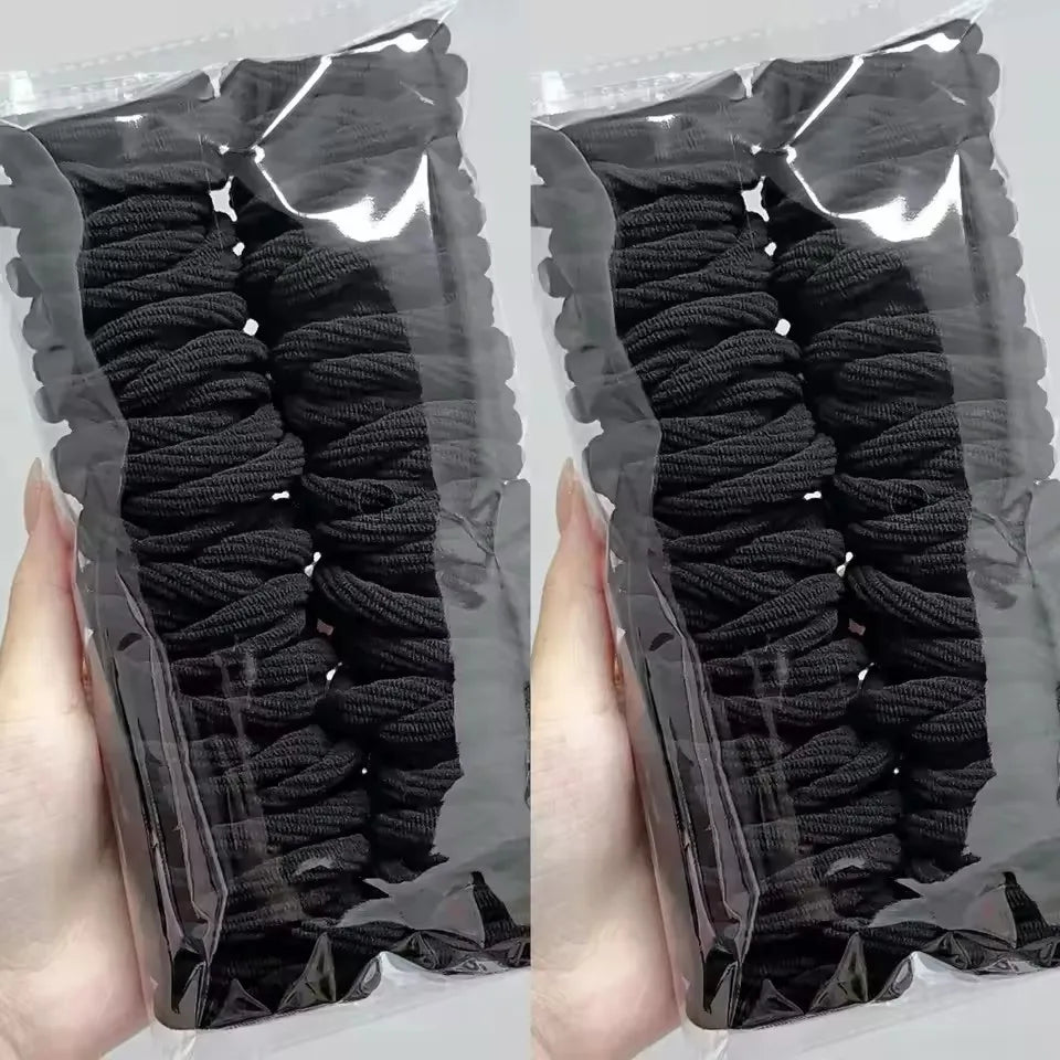 High Elastic Hair Ties – Rubber Ponytail Holders for Women