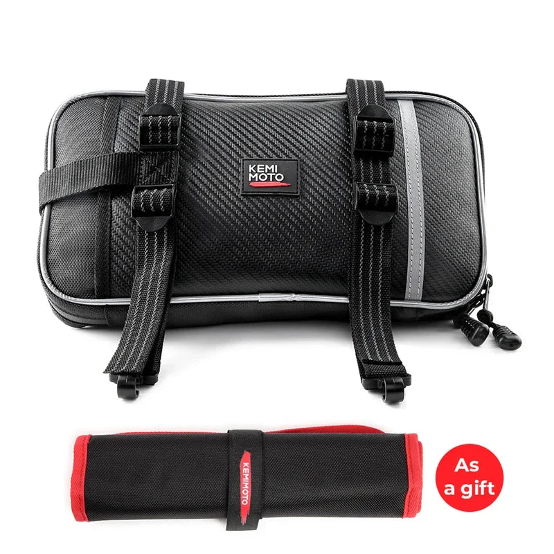Dirt Bike Front Fender Bag – Waterproof Enduro Tool Roll Bag